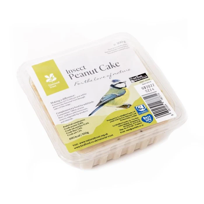 National Trust Insect Peanut Cake 300g National Trust Insect Peanut Cake 300g -Bird Supply Store 100810121 nt insect cake