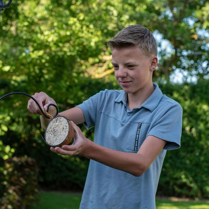 Half Coconut with Peanut Butter Bird Food Half Coconut With Peanut Butter Bird Food -Bird Supply Store 102790119 4