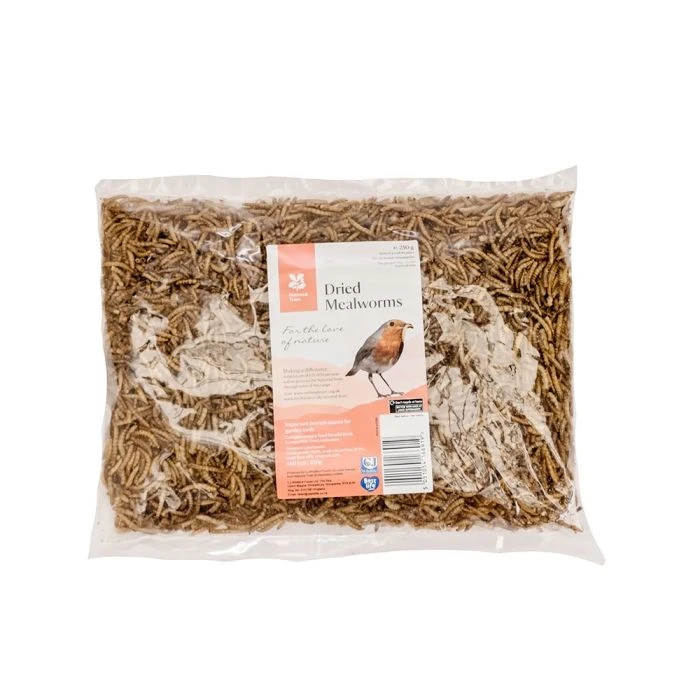 National Trust Dried Mealworms 250g National Trust Dried Mealworms 250g -Bird Supply Store 280280621 national trust dried mealworms 250g
