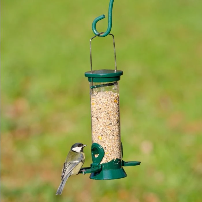 National Trust 2 Port Metal Seed Feeder National Trust 2 Port Metal Seed Feeder -Bird Supply Store 31030 3