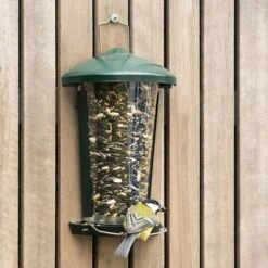 Delta Seed And Mealworm Bird Feeder Green
