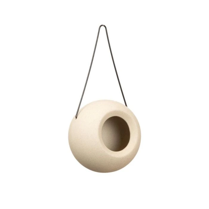 SingingFriend Bird Feeder Lisa (dusty beige) SingingFriend Bird Feeder Lisa (dusty Beige) -Bird Supply Store 370213 1