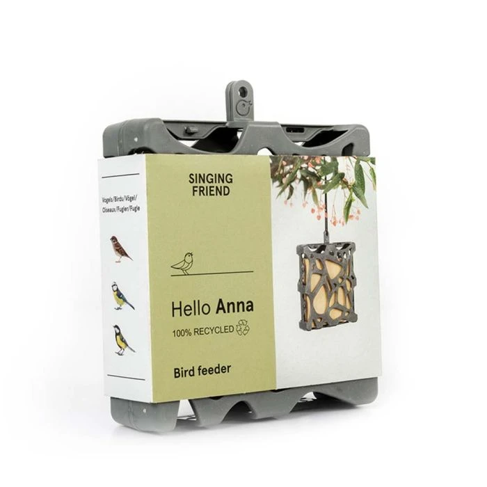 SingingFriend Window Feeder Anna - 100% Recycled SingingFriend Window Feeder Anna - 100% Recycled -Bird Supply Store 37029 1 2