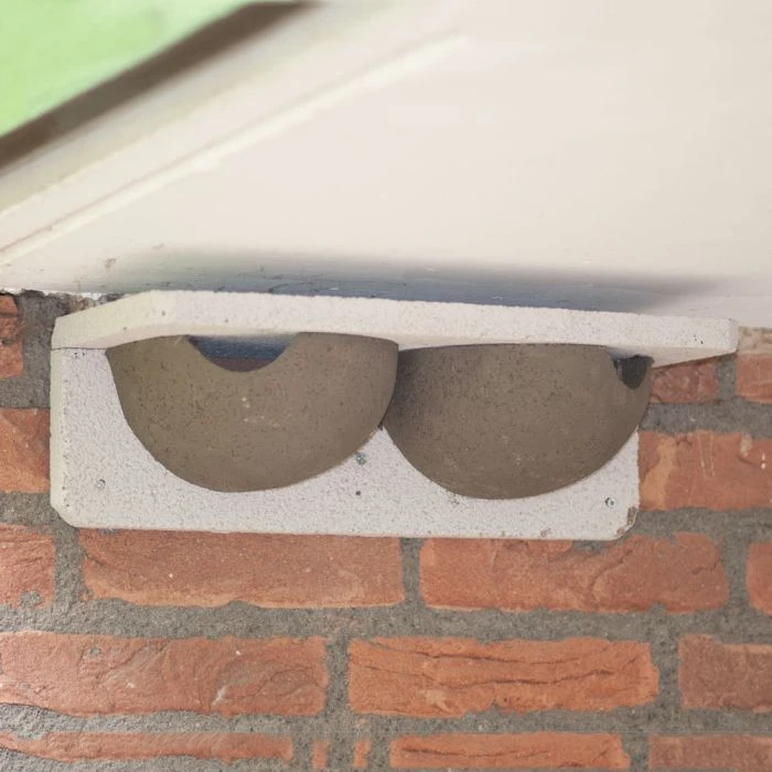 WoodStone® House Martin Nest - Double WoodStone® House Martin Nest - Double -Bird Supply Store 90070 1