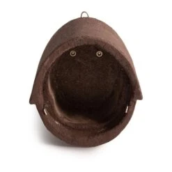 WoodStone® Alicante 32mm Oval Hole Nest Box (Brown) 2 WoodStone® Alicante 32mm Oval Hole Nest Box (Brown) -Bird Supply Store 90670 02