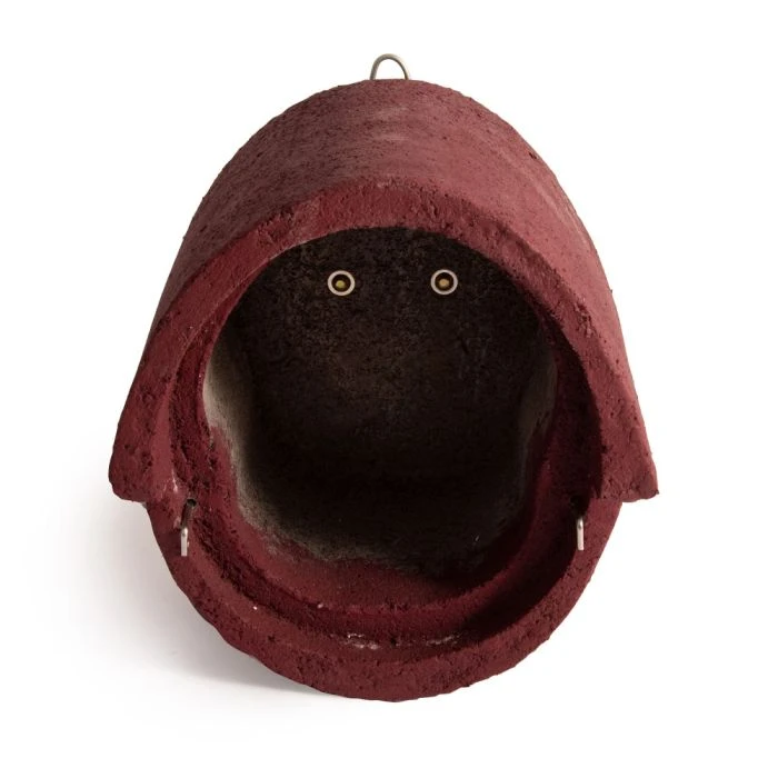 WoodStone® Alicante 32mm Oval Hole Nest Box (Red) WoodStone® Alicante 32mm Oval Hole Nest Box (Red) -Bird Supply Store 90674 02