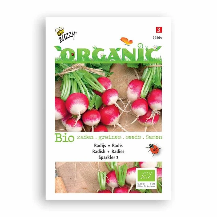 Buzzy® Organic Radish - Sparkler 2 (BIO) Buzzy® Organic Radish - Sparkler 2 (BIO) -Bird Supply Store 92564