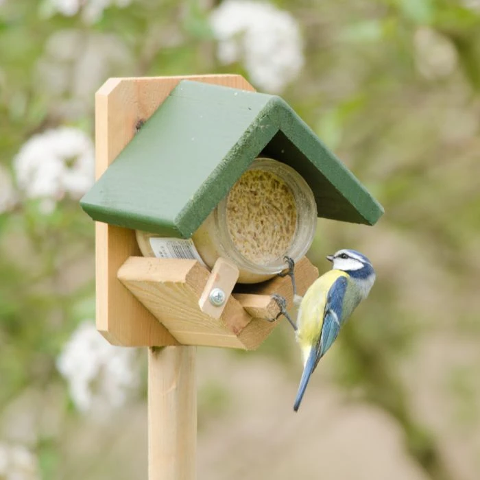 Pole Mounted Dublin Peanut Butter Feeder Pole Mounted Dublin Peanut Butter Feeder -Bird Supply Store glas halter dublin auf pfahl 35103 35104 2