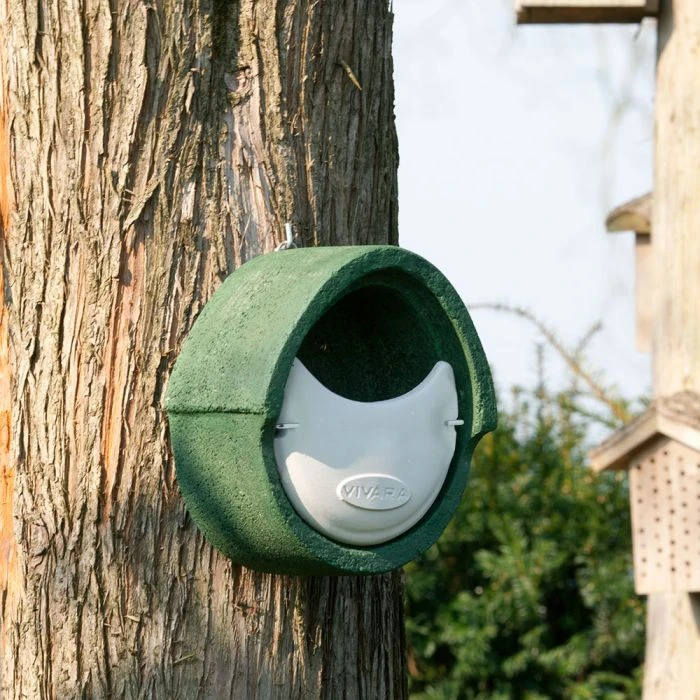 WoodStone® Alicante Open Nest Box (Green) WoodStone® Alicante Open Nest Box (Green) -Bird Supply Store nistkasten alicante woodstone halboffen gruen 90716 1 1
