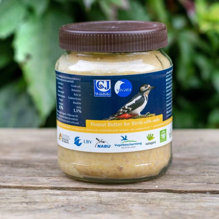 Ultimate Peanut Butter For Birds - With Kibbled Peanuts -Bird Supply Store rsz 101770119 peanut butter for birds with nuts qm 4893