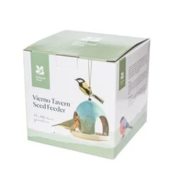 National Trust Vierno Tavern Bird Seed Feeder (Blue) -Bird Supply Store vierno tavern seed feeder