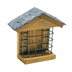 Ohio Slate Peanut Cake Square Bird Feeder 2 Ohio Slate Peanut Cake Square Bird Feeder -Bird Supply Store wand energieblockhalter ohio mit schieferdach 35079